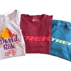 Trek bikes women’s large shirts X3 cycling gear mountain bike ride bikes